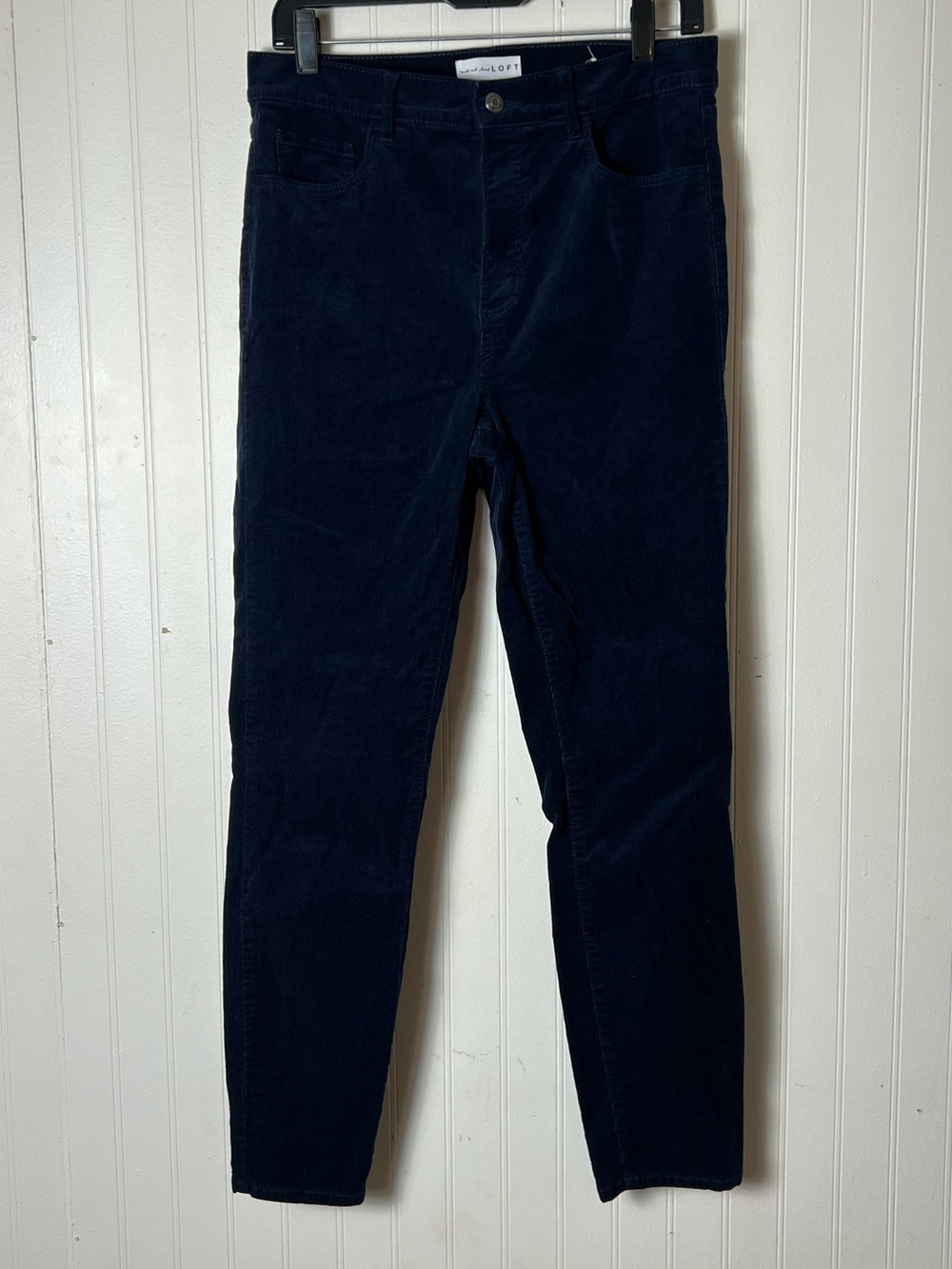 LOFT High Rise Corduroy Pants Size 8